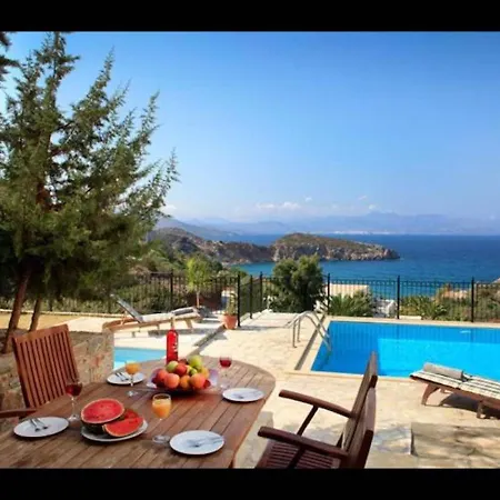 Ares With Private Pool And A Spectacular Seaview Villa *